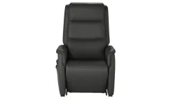 Hukla Ledersessel mit Aufstehhilfe Dean | Schwarz