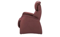 Hukla Relaxsessel Pierre | Bordeauxrot, Grundfunktion
