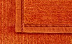 IBENA Jacquard Schlafdecke Sorrento | Orange, Gelb