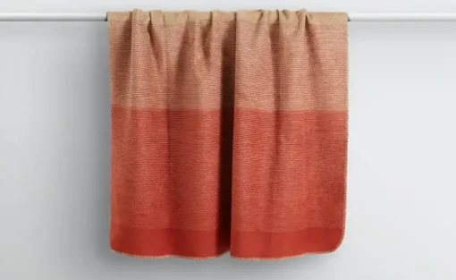 IBENA Jacquard-Decke  Toronto | Braun, Orange | Höffner