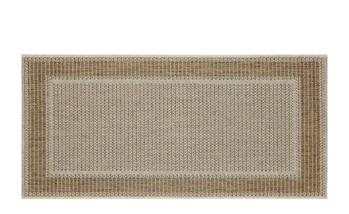 In- & Outdoor Teppich Nizza | Beige, 67x140 cm