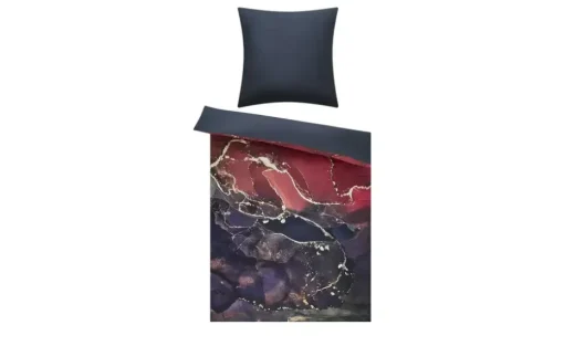 indigo Mako-Satin Bettwäsche Midnight | Möbel Höffner