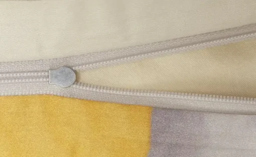 indigo Mako-Satin Wendebettwäsche Brushstroke | Höffner