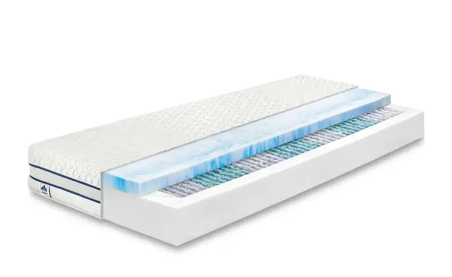 IRISETTE Tonnentaschenfederkernmatratze Gel-active® TTFK | 200 cm, 180 cm