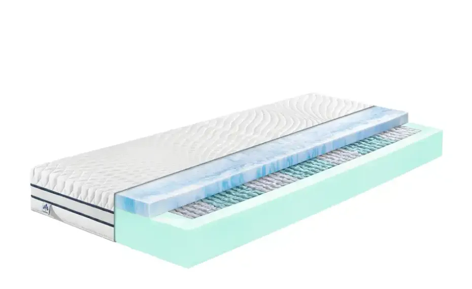 IRISETTE Tonnentaschenfederkernmatratze Cuba 22 TTFK | 200 cm, 80 cm