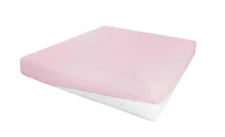 Jersey-Elastan Boxspringlaken | Rosé, 100 cm | Höffner