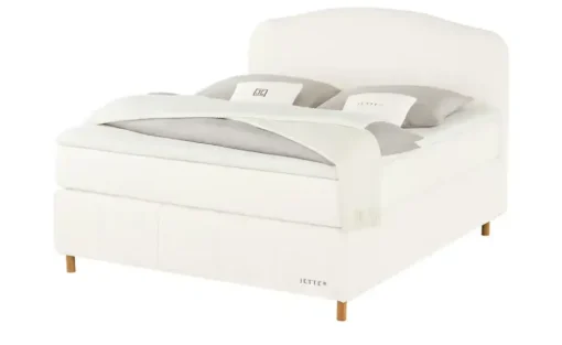 Jette Home Boxspringbett Jette Cloud | Creme, 160 cm