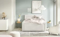 Jette Home Boxspringbett Jette Frame | Creme, 160 cm