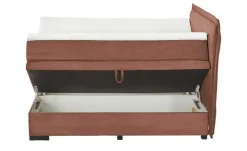 Jette Home Boxspringbett mit Bettkasten Adapt | Zimt, 160 cm
