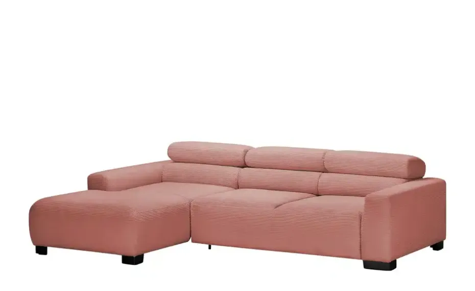 Jette Home Ecksofa  Flirt  | Pfirsich, links | Höffner