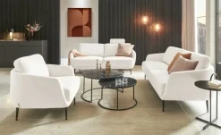 Jette Home Einzelsofa Polly | 3, Creme | Möbel Höffner