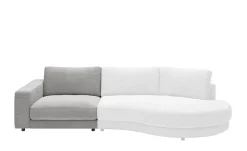 Jette Home Element Einsitzer Armlehne links in Cord Sila | Grau, Cordstoff