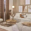 Jette Home Hocker Cord Sila | Schneeweiß | Höffner