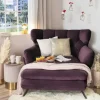 Jette Home Longseat-Sessel Samt Caldara | Lila/Violett