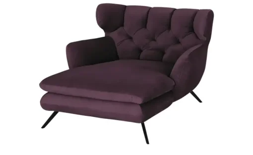 Jette Home Longseat-Sessel Samt Caldara | Lila/Violett