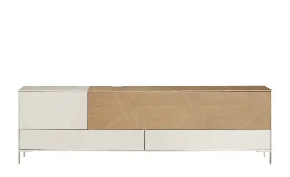 Jette Home Lowboard Slice | Dunkelbeige, 180 cm