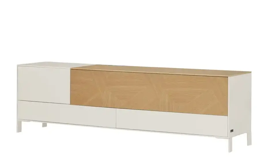 Jette Home Lowboard Slice | Dunkelbeige, 180 cm