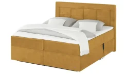 Jette Home Motor-Boxspringbett Jette Patch | Goldgelb, 160 cm