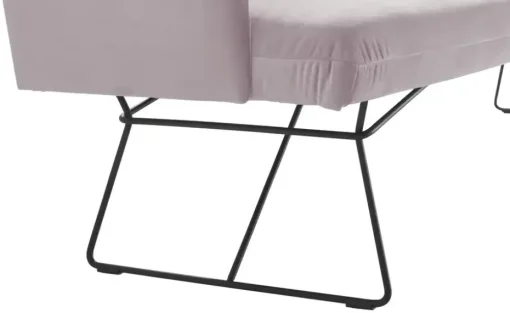 Jette Home Polsterbank Salo | Altrosa, Velours
