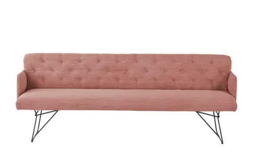 Jette Home Polsterbank Salo | Pfirsich, Cordstoff