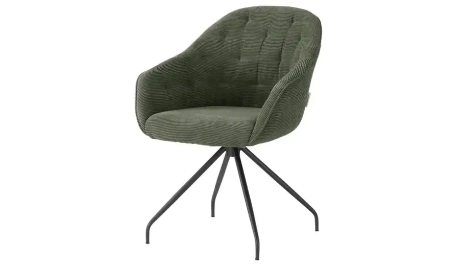 Jette Home Polsterstuhl Abby | Olivgrün | Möbel Höffner