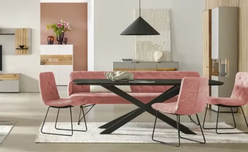 Jette Home Polsterstuhl Salo | Pfirsich, ohne | Höffner