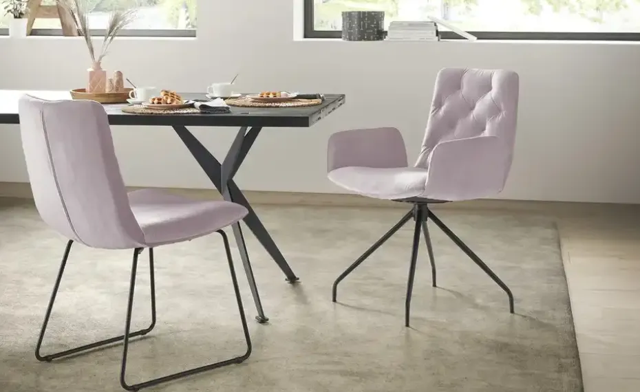 Jette Home Polsterstuhl Salo | Altrosa | Möbel Höffner