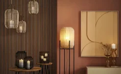 Jette Home Rattanlaterne | 46 cm | Möbel Höffner
