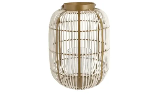 Jette Home Rattanlaterne | 46 cm | Möbel Höffner