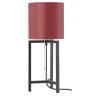 Jette Home Tischleuchte 1-flg.Schirm Stoff/  Beere