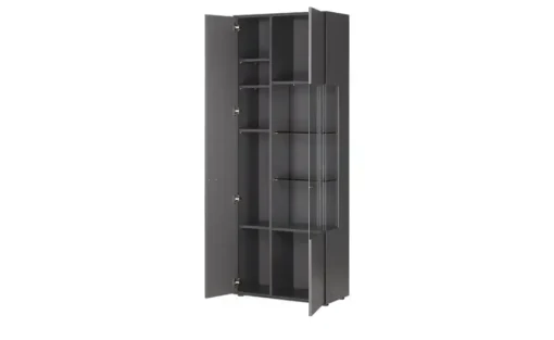 Jette Home Vitrine Como | Graphit, Rechts | Höffner