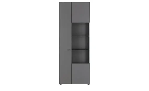 Jette Home Vitrine Como | Graphit, Rechts | Höffner