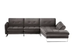 JOOP! Ecksofa mit Relaxfunktion Move 8152 | Schlamm, rechts