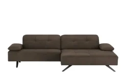 JOOP! Ecksofa  Square 8111 | Dunkelbraun, rechts