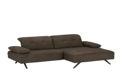 JOOP! Ecksofa  Square 8111 | Dunkelbraun, rechts