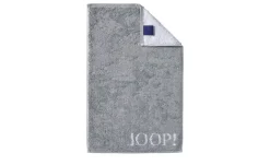 JOOP! Gästehandtuch JOOP 1600 Classic Doubleface | Silbergrau, Weiß