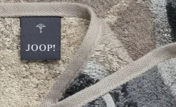 JOOP! Handtuch JOOP 1657 Cornflowers Stripes | Graphit, Sand, Grau