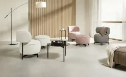 JOOP! Hocker Characters | ohne Rückenlehne, Creme