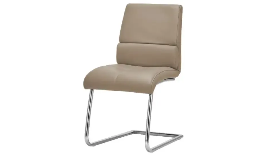 JOOP! Leder-Schwingstuhl Loft | Hellbraun | Höffner