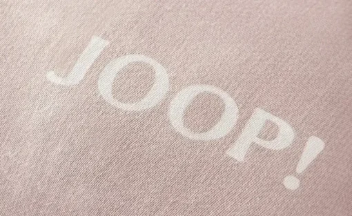 JOOP! Mako-Satin Bettwäsche Cornflower Stripe   | Rosa, Grau