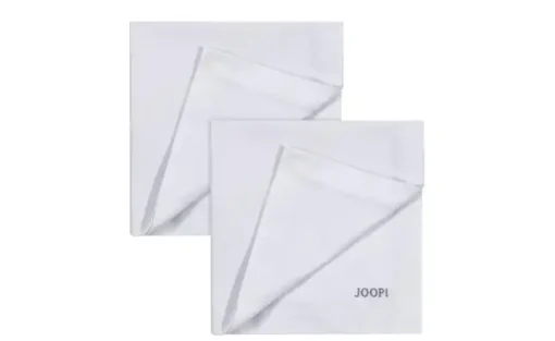 JOOP! Servietten 2er-Set Stitch | Silbergrau | Höffner