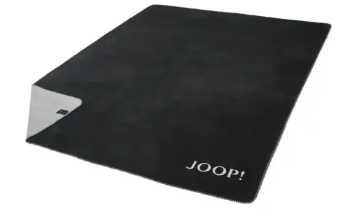 JOOP! Wohndecke JOOP! Melange-Doubleface | Anthrazit, Silbergrau