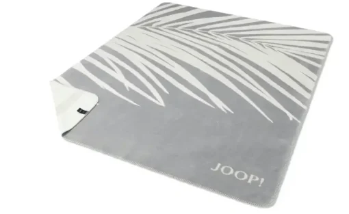 JOOP! Wohndecke Leaf | Steingrau | Möbel Höffner