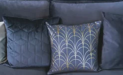 JOOP! Zierkissen  J-VELVETY | Marineblau | Höffner