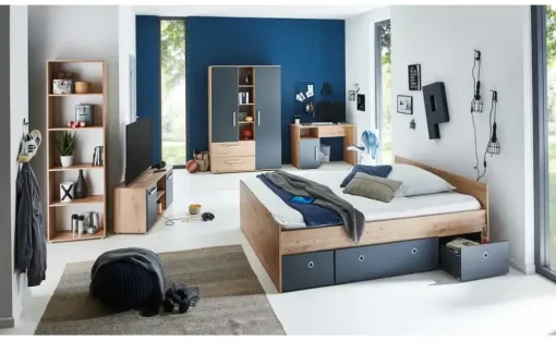 Jugendzimmer 6er-Set Alessio | Möbel Höffner