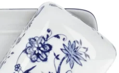 Kahla Butterdose "Rosella" Zwiebelmuster | Butterdose