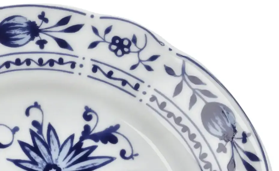 Kahla Speiseteller "Rosella" Zwiebelmuster | Dessertteller