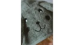 Kapuzenbadetuch Hase | Olivgrün | Möbel Höffner