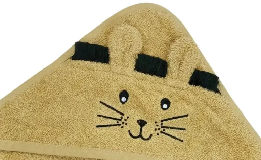 Kapuzenbadetuch Löwe | Sand | Möbel Höffner