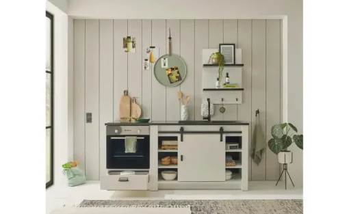 Küche Set 3-teilig KD Landhaus Soft Close  Sherwood